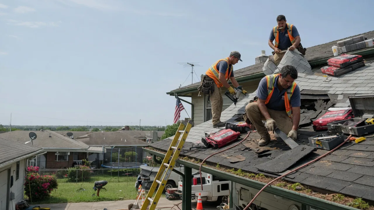 Roof Repair in Flom, MN near me